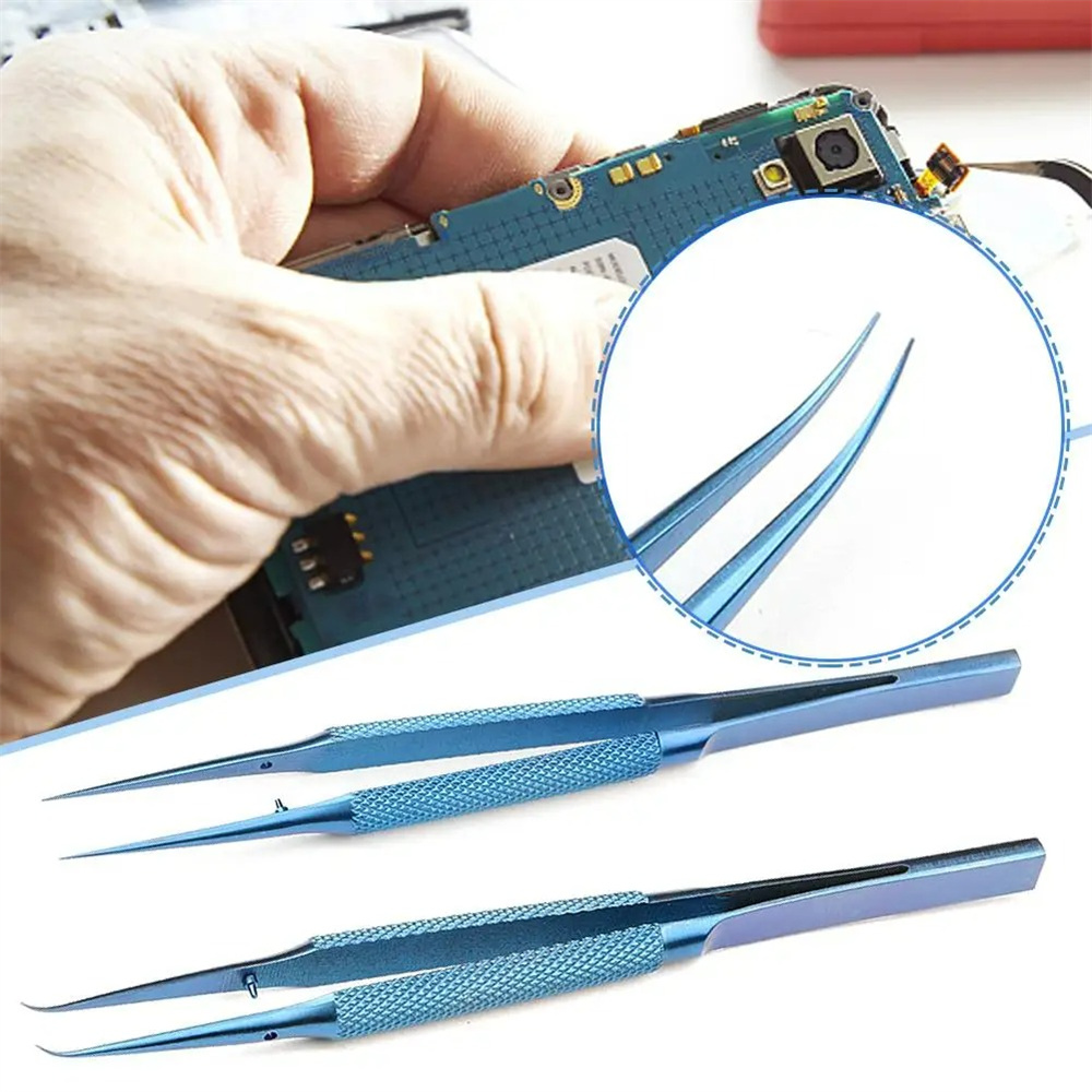 Smd Tweezer Set - Pinset Anti-Magnetik dari Paduan Titanium untuk