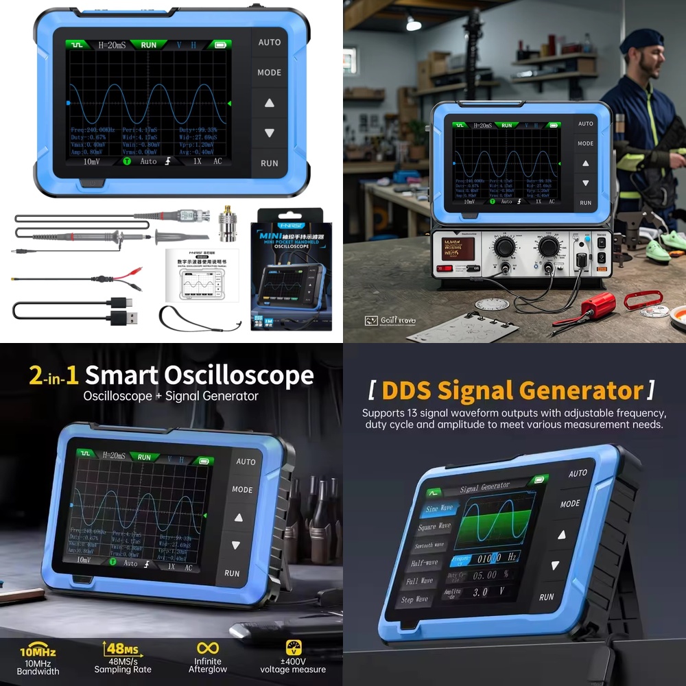 Repair Electronics - Untuk DSO510 Mini Portabel 2 In