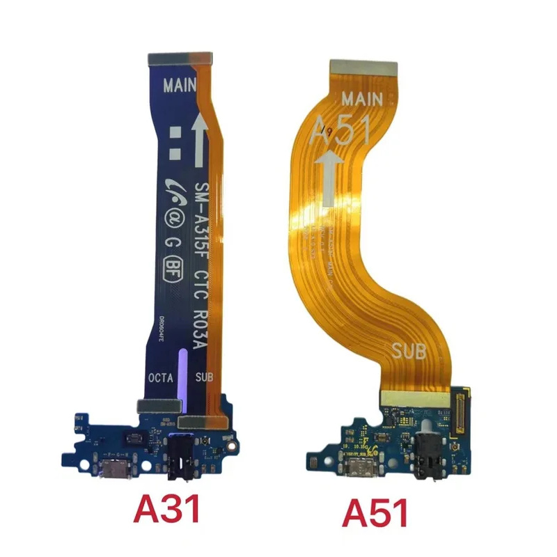 Charging Port Flex - Kabel Fleksibel Konektor Port Pengisian Daya