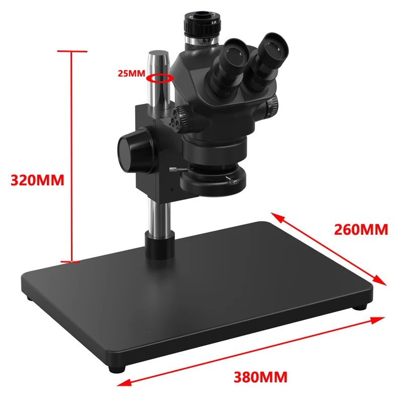 Mikroskop Trinokuler Stereo Zo - Electronics Repair Simulator ulasan dan harga
