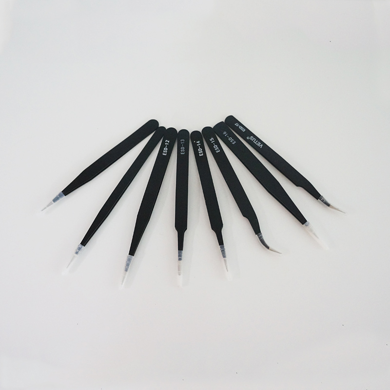 Pinset Anti-Statik Stainless S - Smd Tweezer Set ulasan dan harga