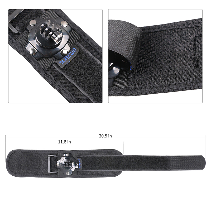 SUREWO dudukan tali pergelanga - Gopro Action Camera Hero 12 Black ulasan dan harga