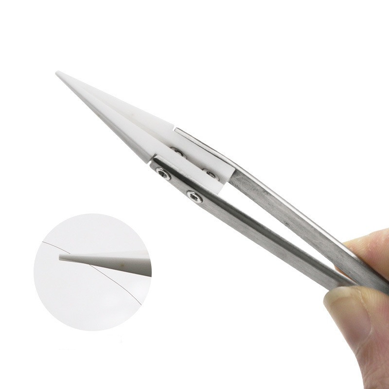 Set Pinset Keramik Tahan Suhu  - Smd Tweezer Set ulasan dan harga