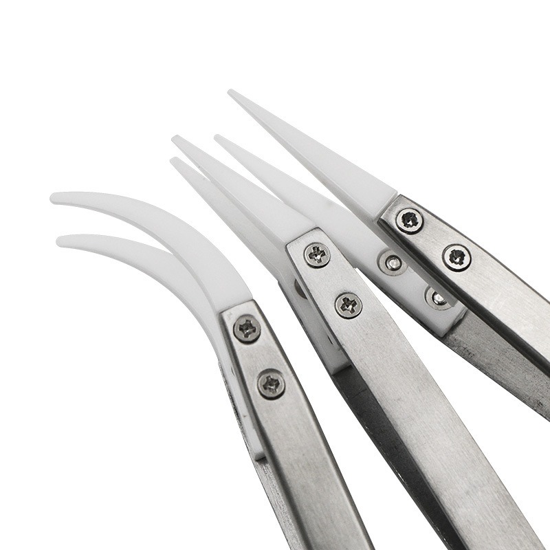 Set Pinset Keramik Tahan Suhu  - Smd Tweezer Set ulasan dan harga