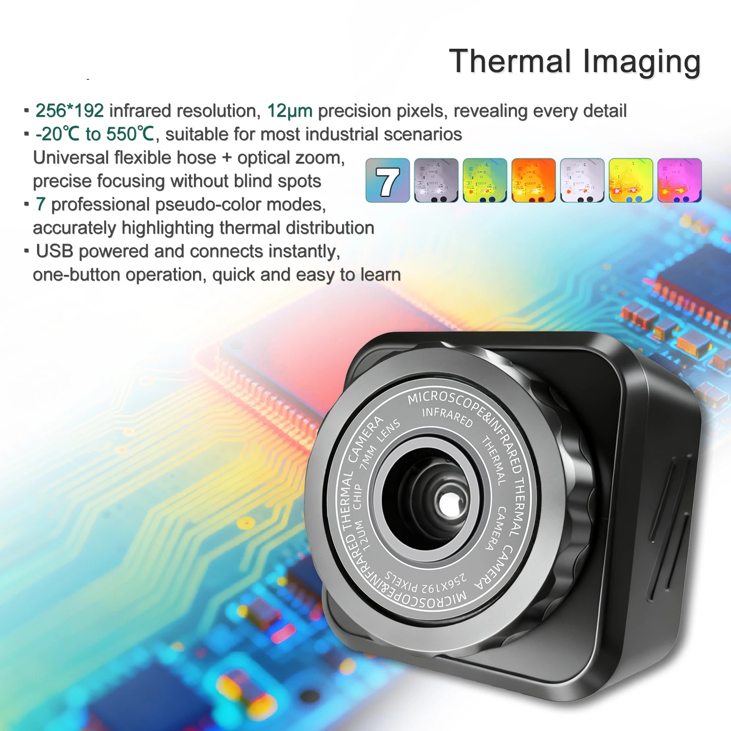 YIZHAN Thermal Imager 256*192  - Repair Electronics ulasan dan harga